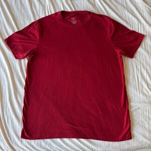 George Vibrant Red Short Sleeve Tee
